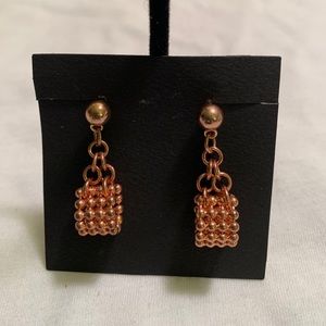 Rose Gold Earrings